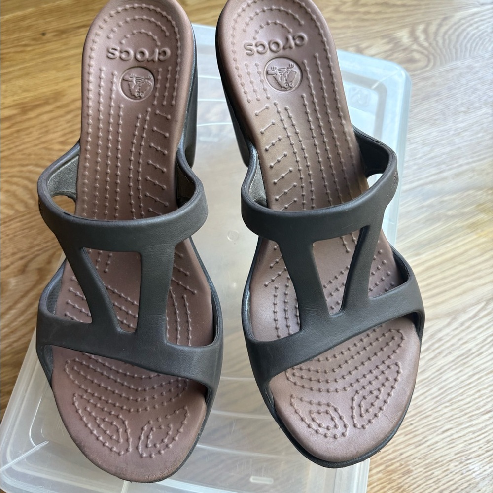 CROCS Women's Brown Sandals